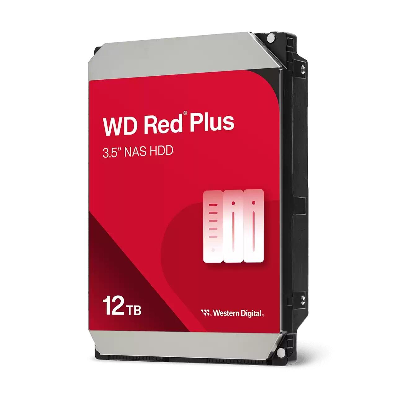 WD Red® Plus NAS Festplatte - 12 TB, 256MB WD Red® Plus NAS Festplatte - 12 TB, 256MB